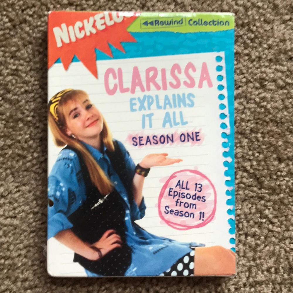 NWT New Clarissa Explains It All Seasons 1 DVD